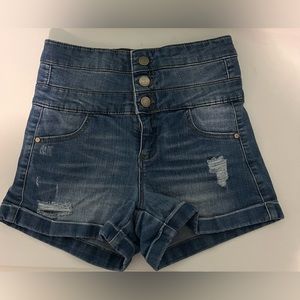 Tinseltown (Kohl’s) jean shorts, size Juniors 0